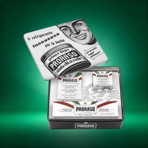 Proraso Toccasana Vintage Shaving Kit vintažinis rinkinys skutimuisi