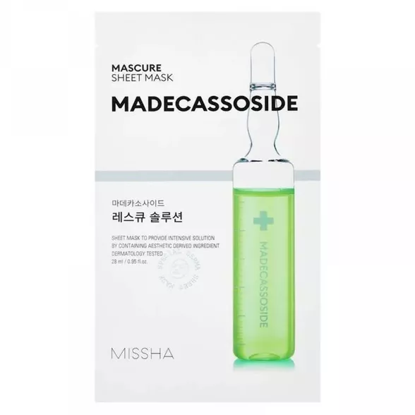 MISSHA Mascure Rescue Madecassoside Sheet MASK