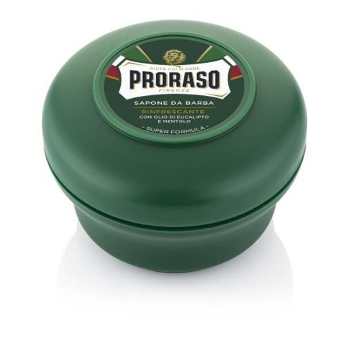 Proraso Green Line Shaving Soap In a Jar gaivinantis skutimosi muilas, 150 ml.