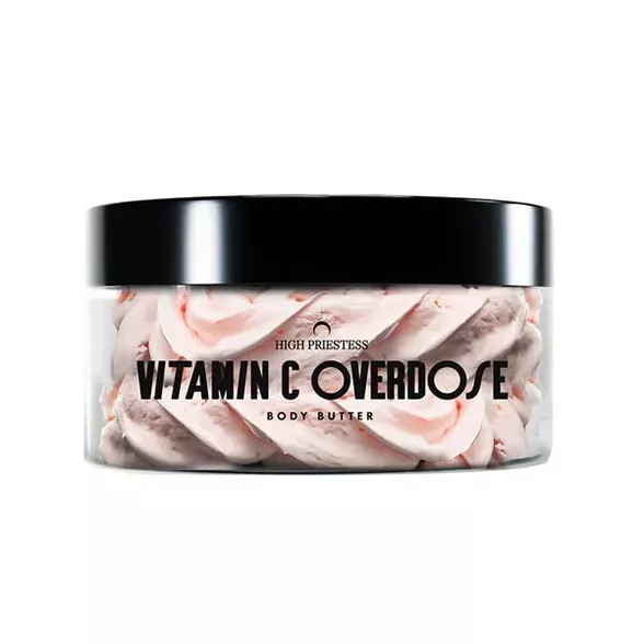 High Priestess CBD kūno sviestas, Vitamin C Overdose, 200 ml.