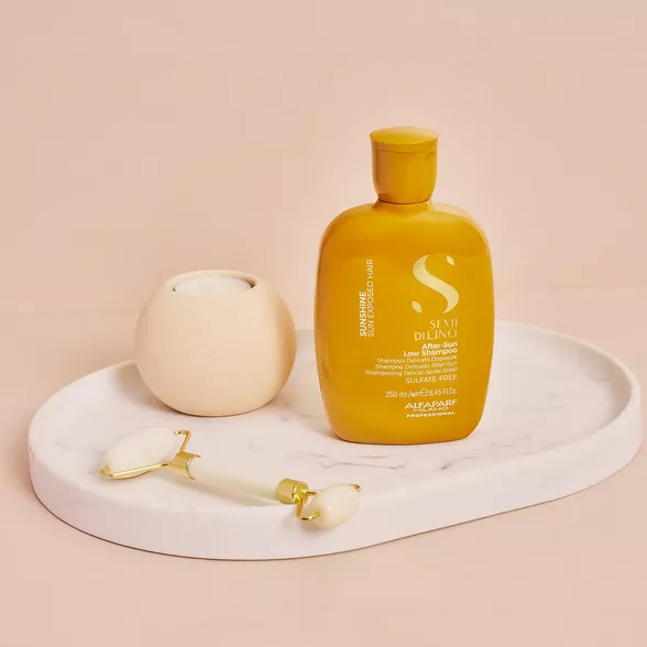 SDL Sunshine afte sun Low Shampoo - Drekinamasis šampūnas plaukams po saulės vonių 250 ml