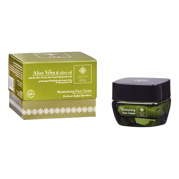 Olive Spa Moisturizing Face Cream drėkinamasis veido kremas, 50 ml.