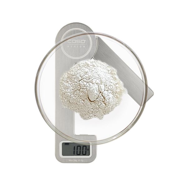 Caso Kitchen Scale With Kinetic Energy