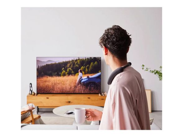 Sony Wireless Neckband Speaker | HT-AN7 Bravia Theatre U | Waterproof | Bluetooth | Black | Portable | Wireless connecti