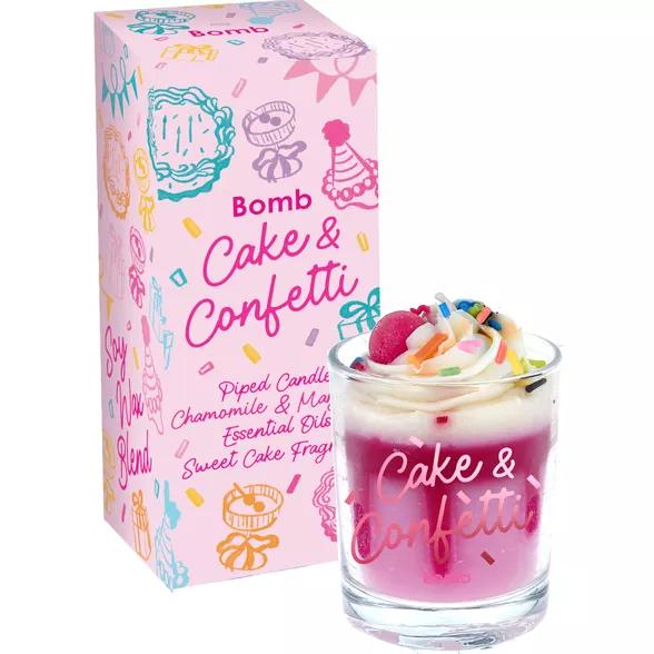 Cake and Confetti Piped Candle Case 4