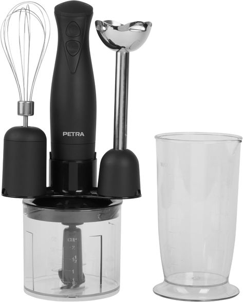 Petra 3-In-1 Mixer Set, Black