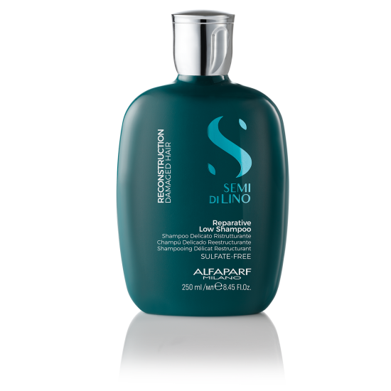 AlfaParf Milano Semi Di Lino Reparative Low atkuriamasis šampūnas, 250 ml.