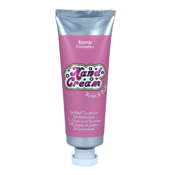 Bomb Cosmetics Rose & Pink Oudh rankų kremas, 25 ml.