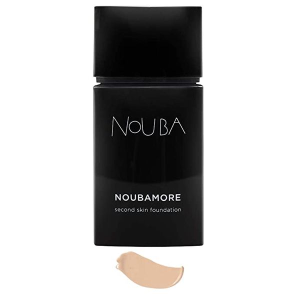 Nouba Noubamore Second Skin Foundation skystas makiažo pagrindas, 30 ml.