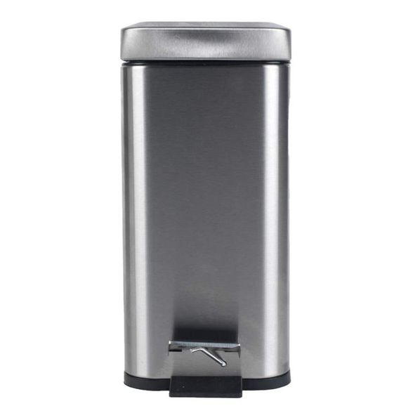 5L RECTANGULAR SOFT CLOSE BIN SS