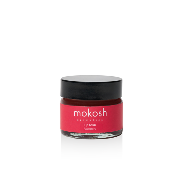 Mokosh Raspberry lūpų balzamas, 15 ml.