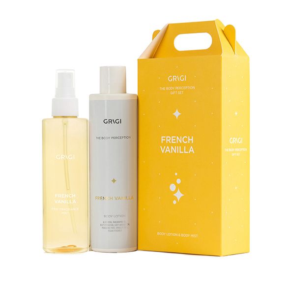 GRIGI THE BODY LOTION & BODY MIST ''FRENCH VANILLA''