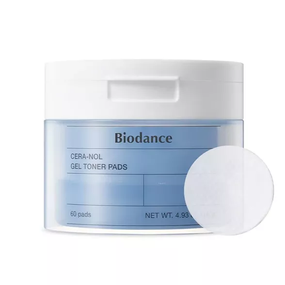 Biodance - Cera-nol Gel Toner Pads Gel Facial Moisturizing Pads - 60pcs