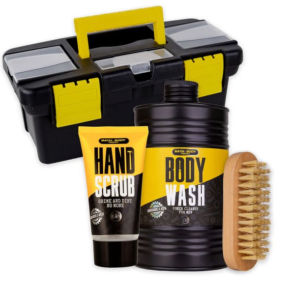 Bath + Body Toolkit Bath Gift Set kūno priežiūros rinkinys, Sandalwood & Musk