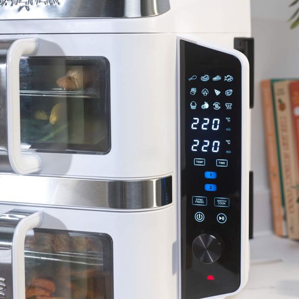 Salter Verticook View karšto oro gruzdintuvė, balta, 9 l.