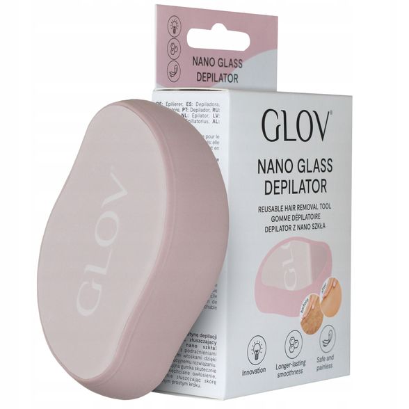 GLOV NANO GLASS DEPILATOR PINK INT W5