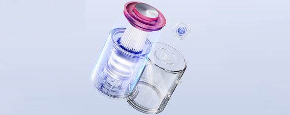 Jimmy | Vacuum Cleaner | BD7 Pro Double Cup Anti-mite | Cordless operating | Handheld | 250 W | 28.8 V | Grey