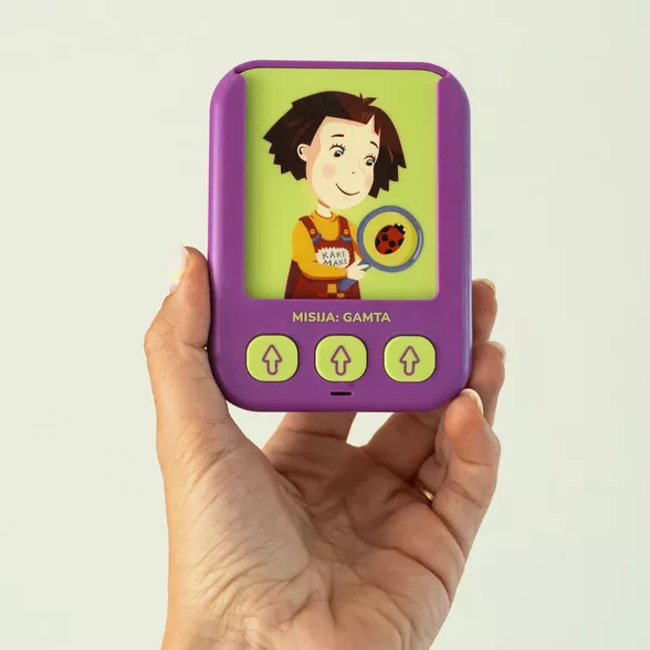 EDUKACINIS ŽAIDIMAS KAKĖ MAKĖ GARSINIAI GALVOSŪKIAI.MISIJA:GAMTA”