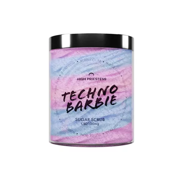 High Priestess CBD cukraus šveitiklis, Techno Barbie, 300 ml.