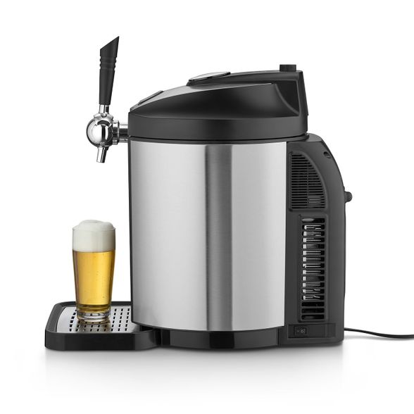 Caso | Beer Dispenser | BeerMaster | Free standing | Height 47.5 cm | Total net capacity 5 L | Stainless Steel/Black