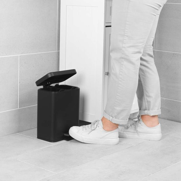 Beldray dviejų skyrių šiukšliadėžė, 5 l.