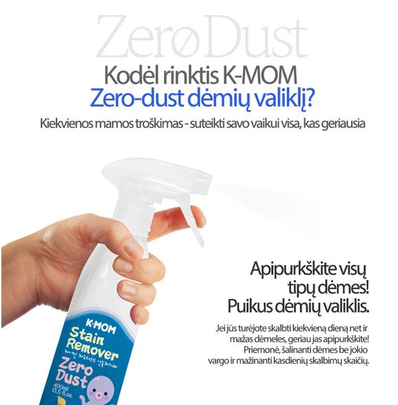 K-Mom Zero Dust dėmių valiklis