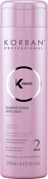 K-PROTEIN CUTICLE SEALER - 250ML KORBAN PROF