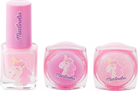 Martinelia Little Unicorn nagų lako ir lūpų blizgesio rinkinys