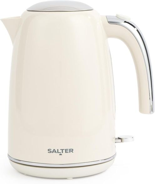 SALTER RETRO 2.2kW KETTLE - CREAM