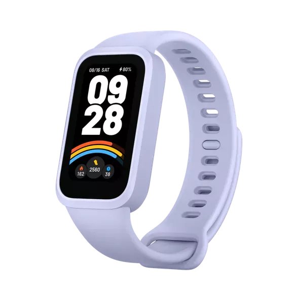 Xiaomi Smart Band 9 Active | TFT | Heart rate monitor | Waterproof | Bluetooth | Purple