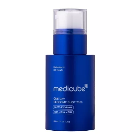 Medicube - One Day Exosome Shot  Pore Ampoule 2000 - Revitalizing  Serum with Microneedles - 30ml