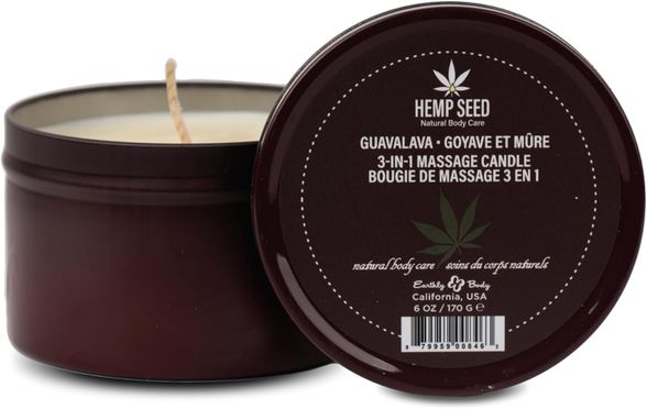 Hemp Seed Earthly Body Guavalava žvakės