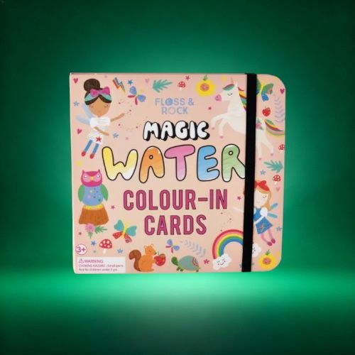 Kortelių rinkinys fėja su vandeniniu markeriu