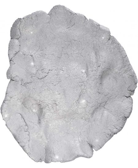 Primo džiūstantis ore molis su blizgučiais, sidabro spalvos, 250 g.