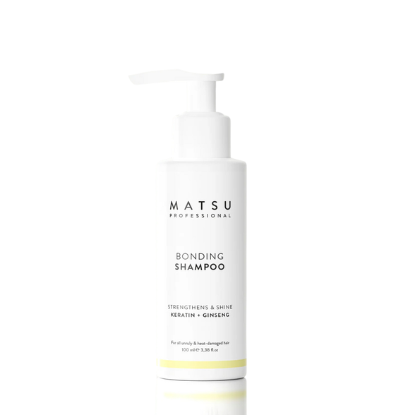 Matsu Bonding Shampoo šampūnas pažeistiems plaukams, 100 ml.