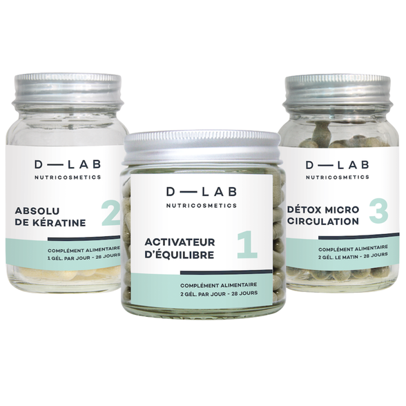 D-LAB Nutricosmetics - ,,,Programme Masse-Capillaire"