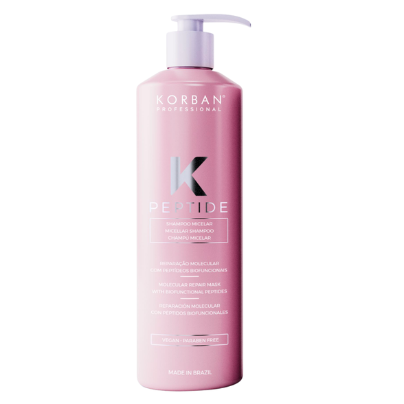 K-PEPTIDE SHAMPOO  -  450ML KORBAN PROF