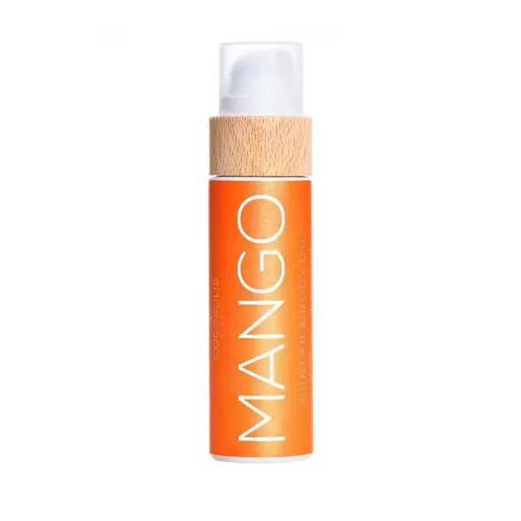Cocosolis Mango organiškas įdegio aliejus kūnui, 110 ml.