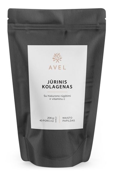 Avel Premium jūrinis kolagenas, 206 g.