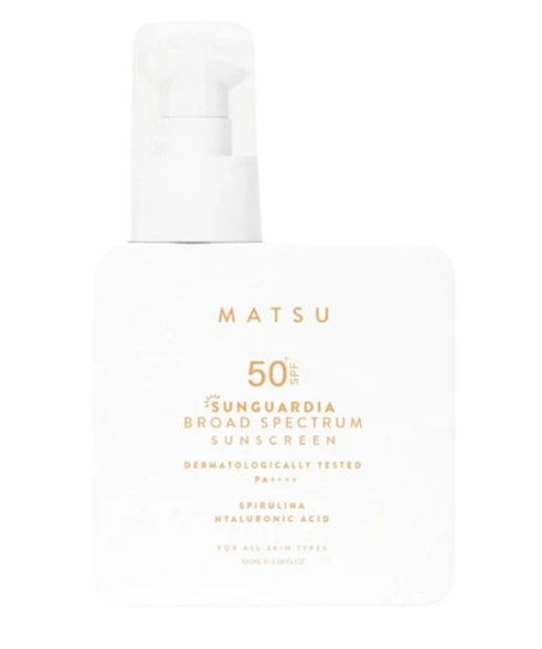 Matsu Sungardia SPF 50+ apsauginis kremas nuo saulės, 100 ml.