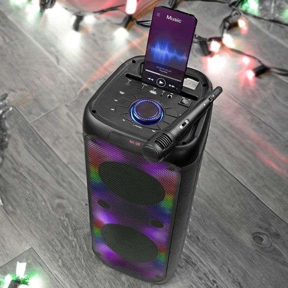 Intempo Intempo Bluetooth Colour Changing Karaoke Speaker WDS 580