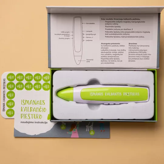 Abėcė išmanus kalbantis pieštukas