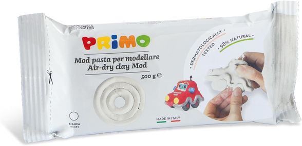 Primo molis, baltos spalvos, 500 g.
