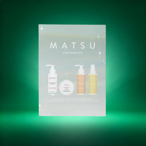 Matsu Hair Essential Kit plaukų atstatymo ir glotninimo rinkinys