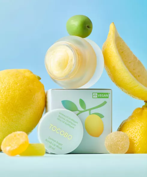 Tocobo - Lemon Sugar Scrub Lip Mask 20ml