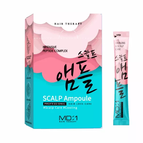 MedB AMPULE intensyviai atstatanti galvos oda ir plaukus