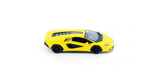 KiNSMART Lamborghini Countach LPI 800-4 Toy Car, Yellow