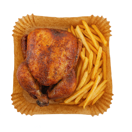 Adler karšto oro gruzdintuvės vienkartiniai įdėklai, 16x16x4.5cm, 100 vnt.