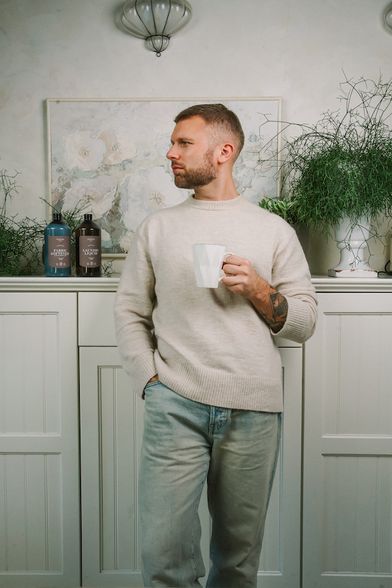 SIMITRI skystas skalbiklis su probiotikais, audinių minkštiklis ir skalbinių dėmių valiklis, Fig Milk
