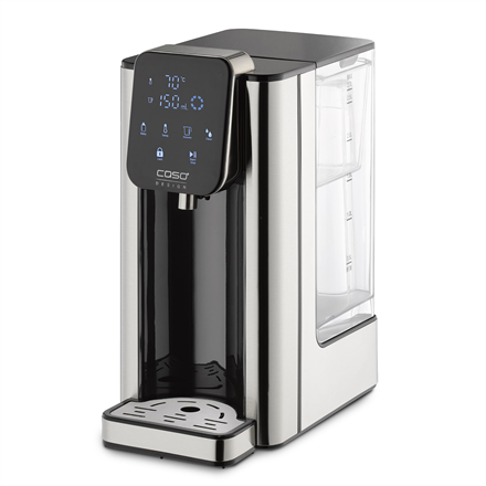 Caso Turbo Hot Water Dispenser | Hot 7 | Water Dispenser | 2200-2600 W | 2.7 L | Plastic/Stainless Steel | Black/Stainle